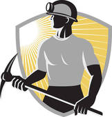 Miner Clipart Eps Images  2082 Miner Clip Art Vector Illustrations