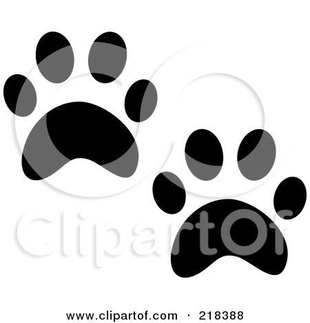 Royalty Free Stock Illustrations Of Footprints By Pams Clipart Page 1