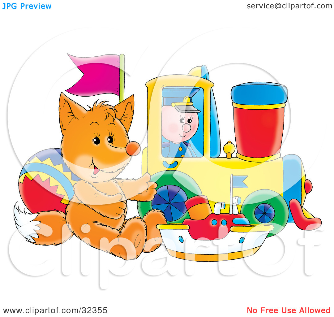 Table Toys Clipart Clipart Illustration Of A Toy