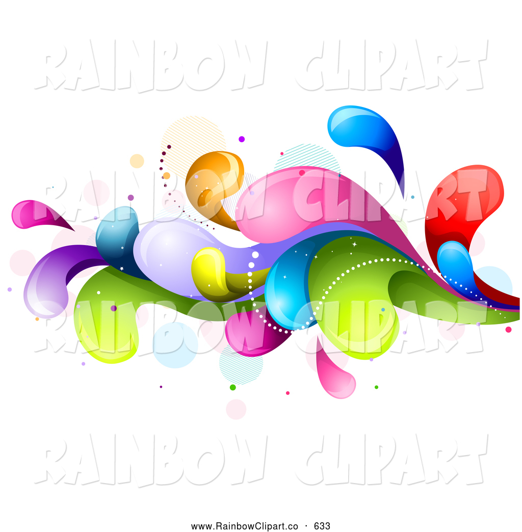 Vector Clip Art Of A Colorful Splash By Bnp Design Studio    633