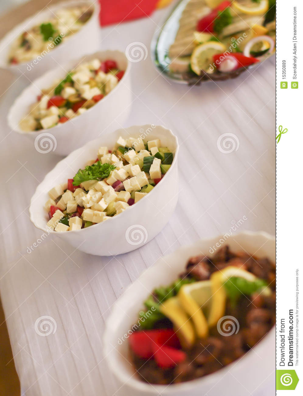 Buffet Line Royalty Free Stock Images   Image  15350889