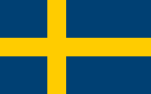 Flag Of Sweden Clip Art At Clker Com   Vector Clip Art Online Royalty