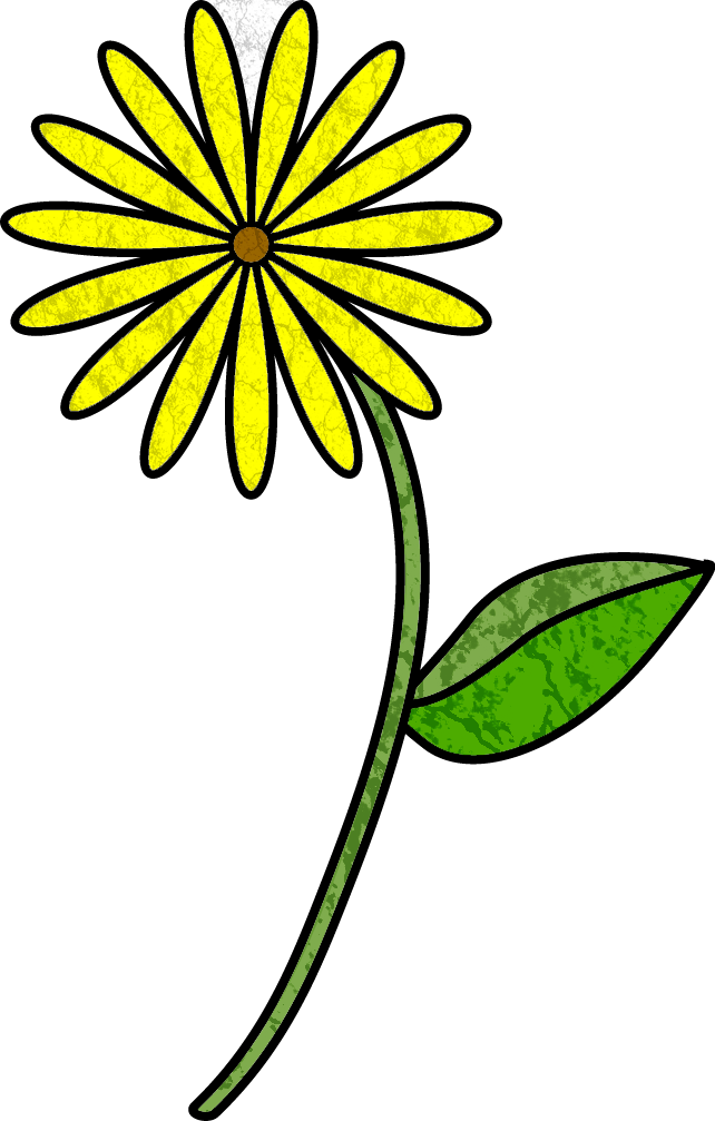 Flower With Stem Template   Clipart Best
