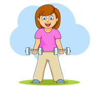 Free Fitness And Exercise Clipart   Clip Art Pictures   Graphics    