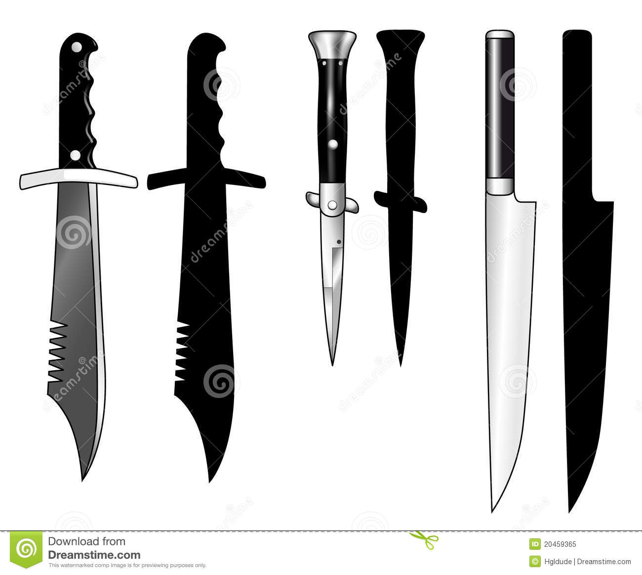     Including Hunting Fishing Knife Switchblade Carving Kitchen Knife