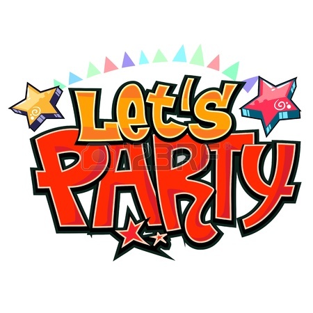 Let S Party Clip Art 12846340 Let S Party Graffiti Vector Jpg