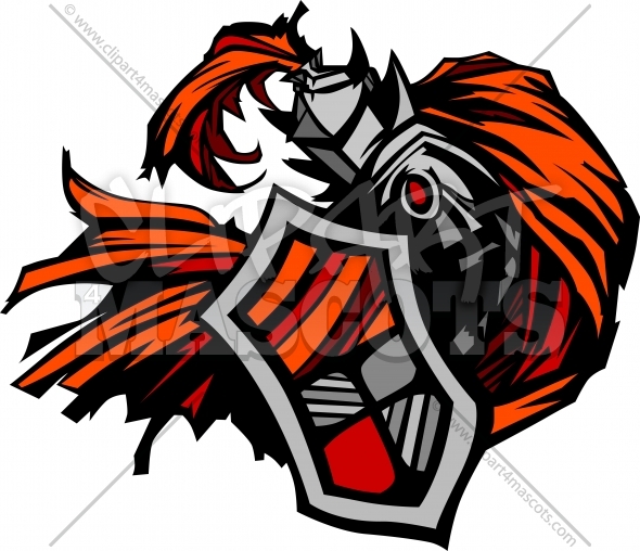    Of Mascot Clipart Similar To This Knight Mascot Clipart Logo