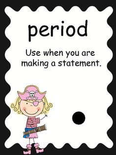 Period Punctuation Clipart These Free Punctuation Posters