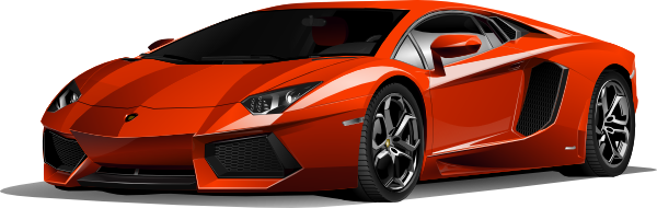 Red Lamborghini Clip Art At Clker Com   Vector Clip Art Online    