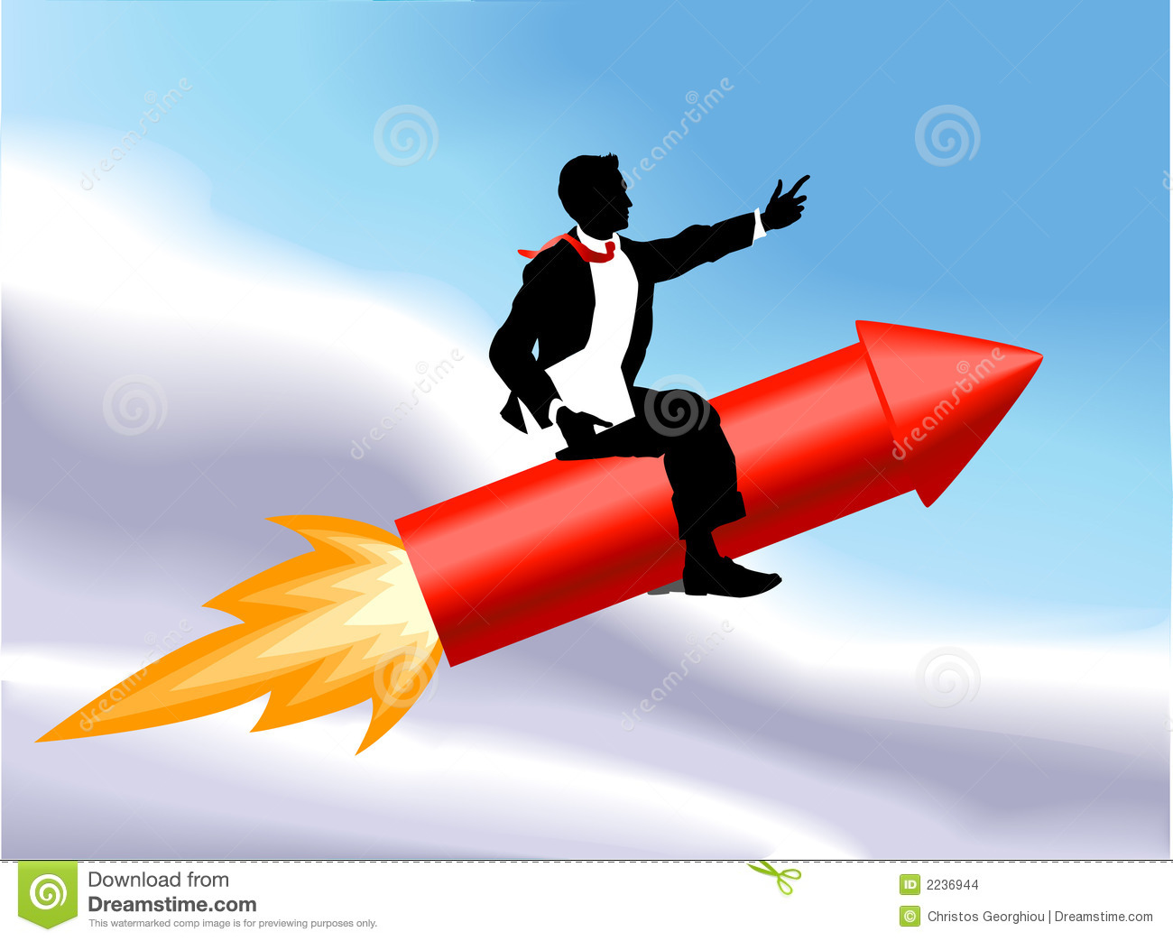 Rocket Man Stock Images   Image  2236944