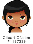 Royalty Free  Rf  Indian Girl Clipart Illustration  1137339