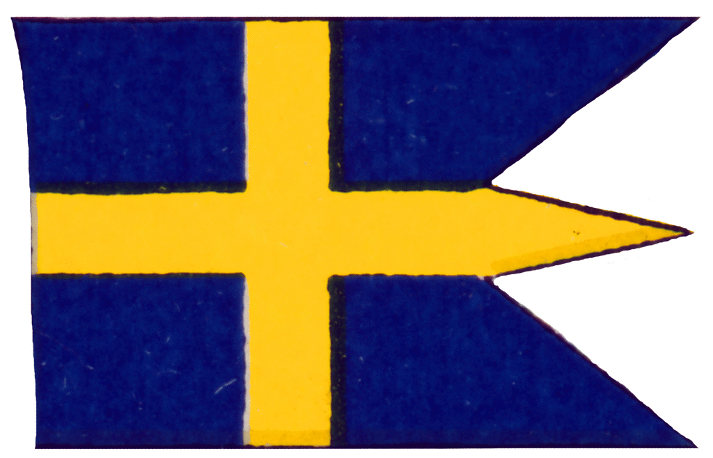 Sweden Royal Navy Flag   Clipart Etc