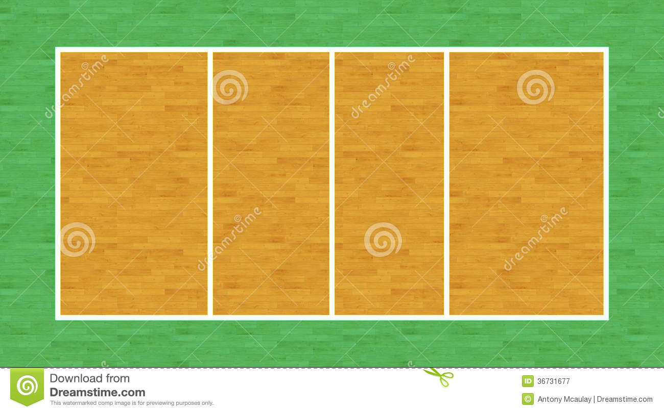 Volleyball Court Royalty Free Stock Photography   Image  36731677