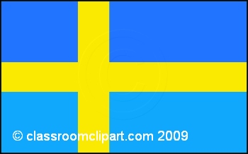 World Flags   Sweden Flag   Classroom Clipart