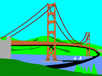 10 Golden Gate Bridge Clip Art   Free Cliparts That You Can Download    