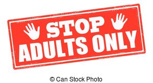 Adults Only Clipart And Stock Illustrations  20955 Adults Only Vector
