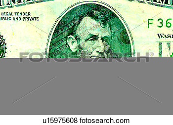 Closeup Of 20 Dollar Bill  Fotosearch   Search Eps Clip Art