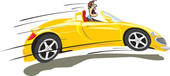 Fast Car Clipart And Illustrations