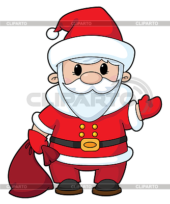 Funny Santa Clipart
