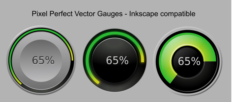 Gauges Vector Based   Superb Quality By Lukeb   Superb Vector Gauges