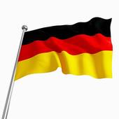 German Flag 3d   Clipart Graphic