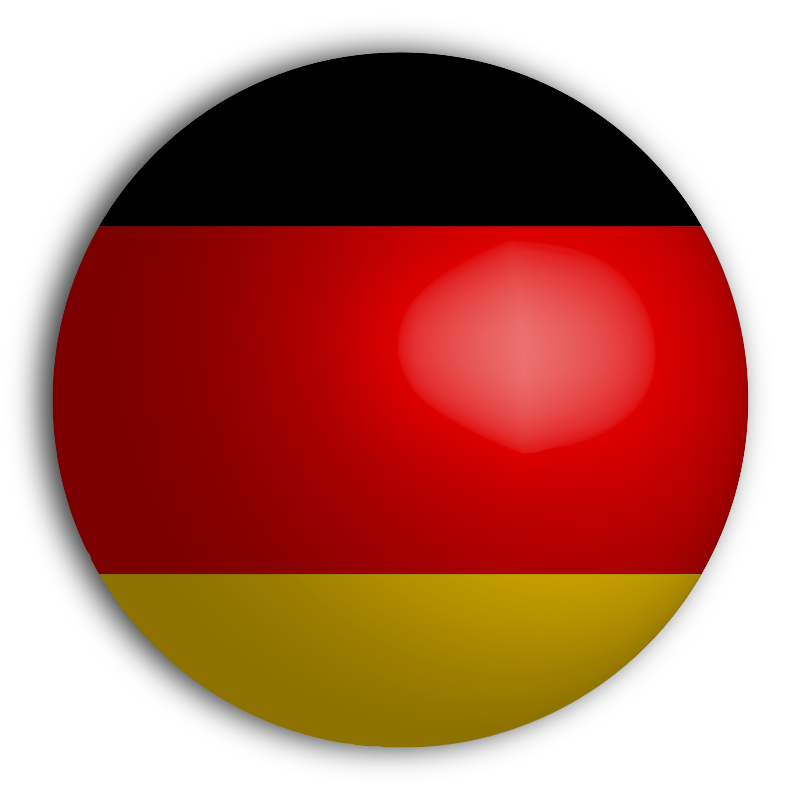 German Flag Sphere