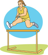 Go Back   Pix For   Girls Track And Field Clipart