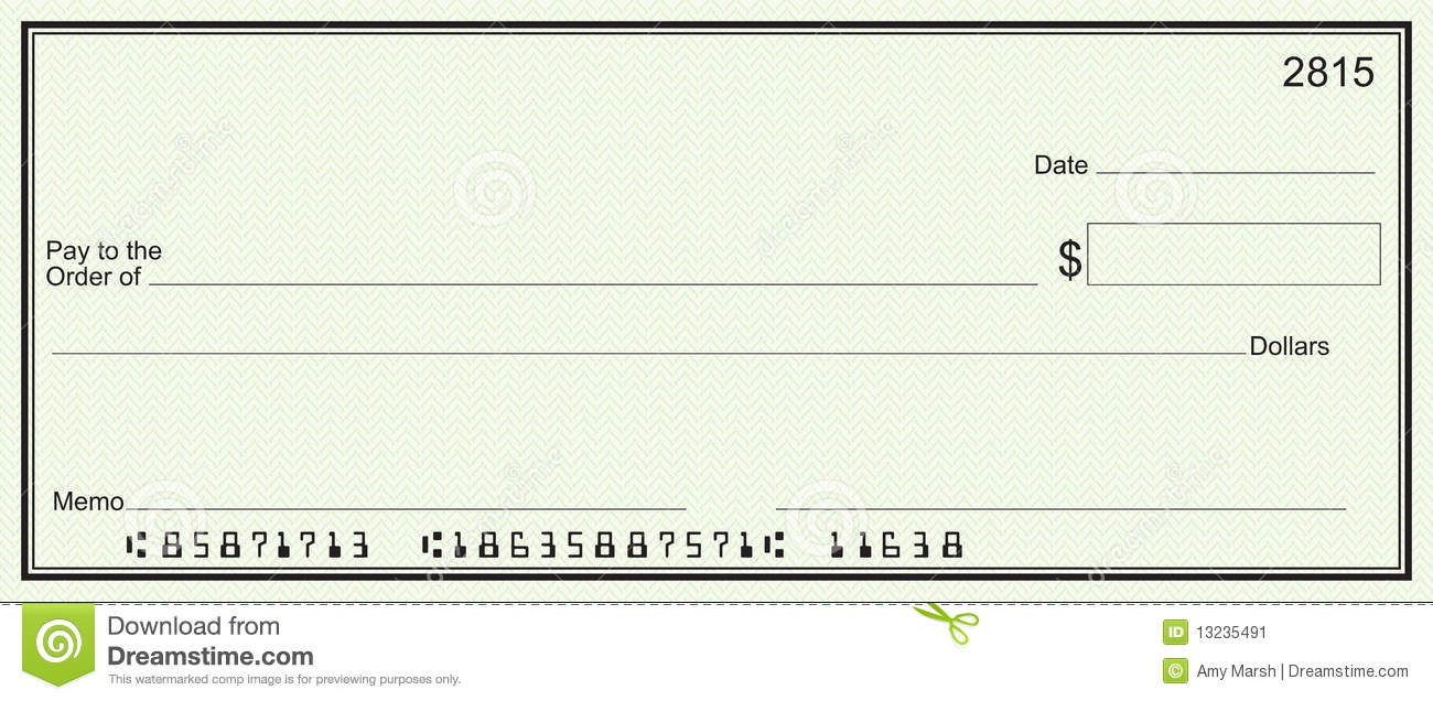 Blank-check Clipart - Clipart Suggest Pertaining To Blank Check Templates For Microsoft Word