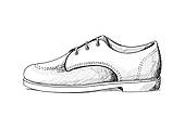 Mens Shoes Stock Illustrations   Gograph
