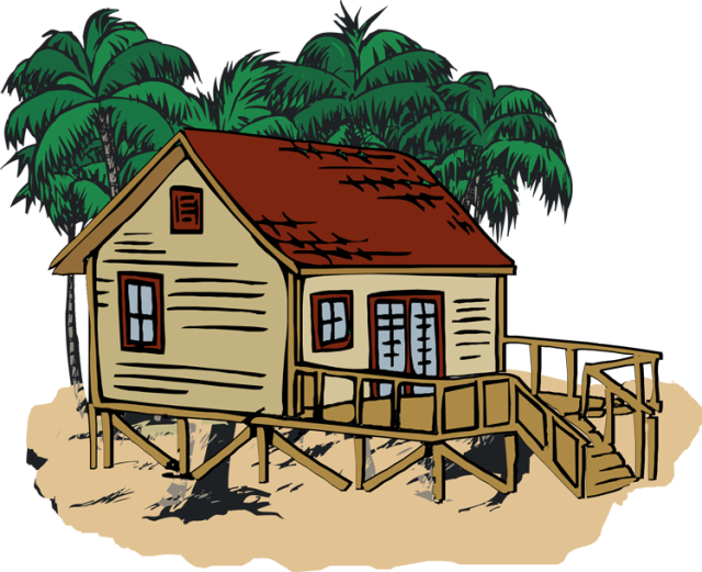 Nice Beach Houses Clipart Images   Pictures   Becuo