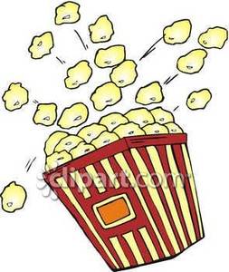 Popcorn Bucket Clipart Popcorn Box Clip Art