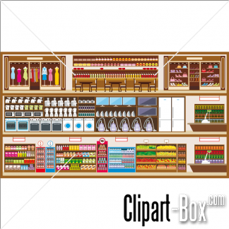 Related Supermarket Cliparts  