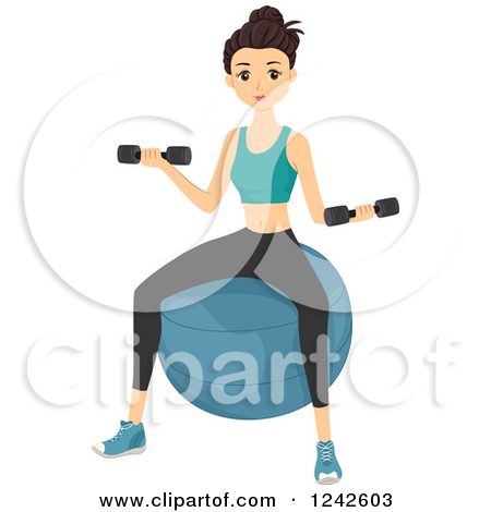 Royalty Free Illustrations Of Lifting Weights By Bnp Design Studio  1