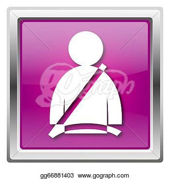 Safety Belt Icon Clipart