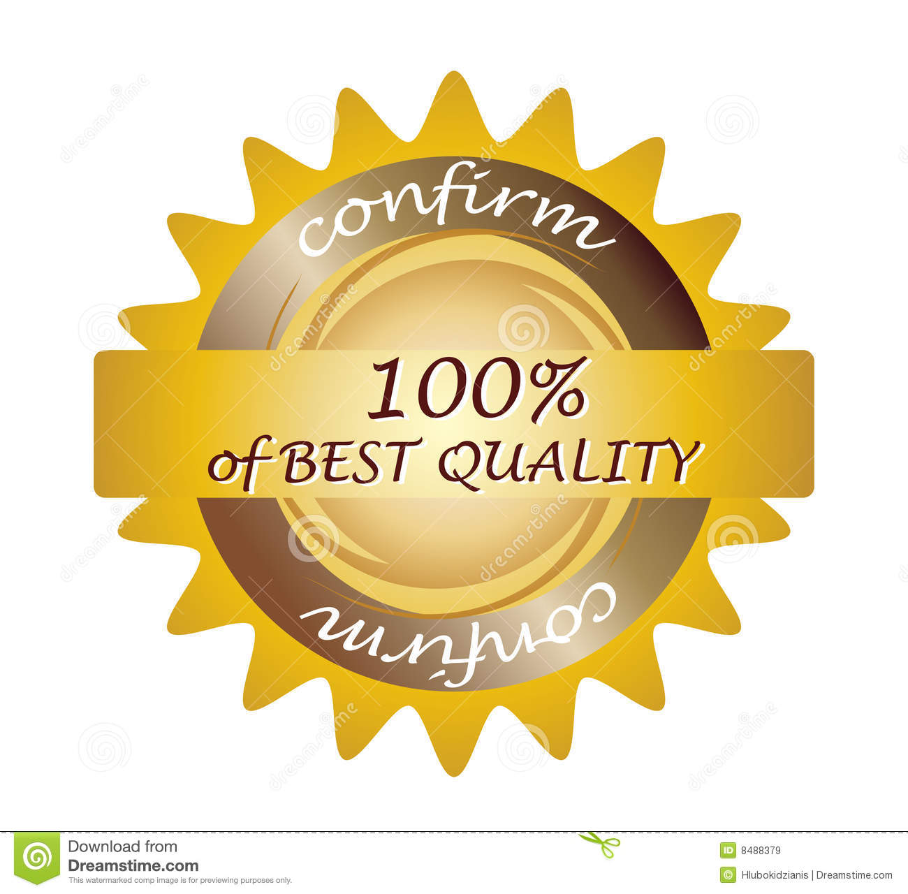 Seal 100  Quality Royalty Free Stock Images   Image  8488379
