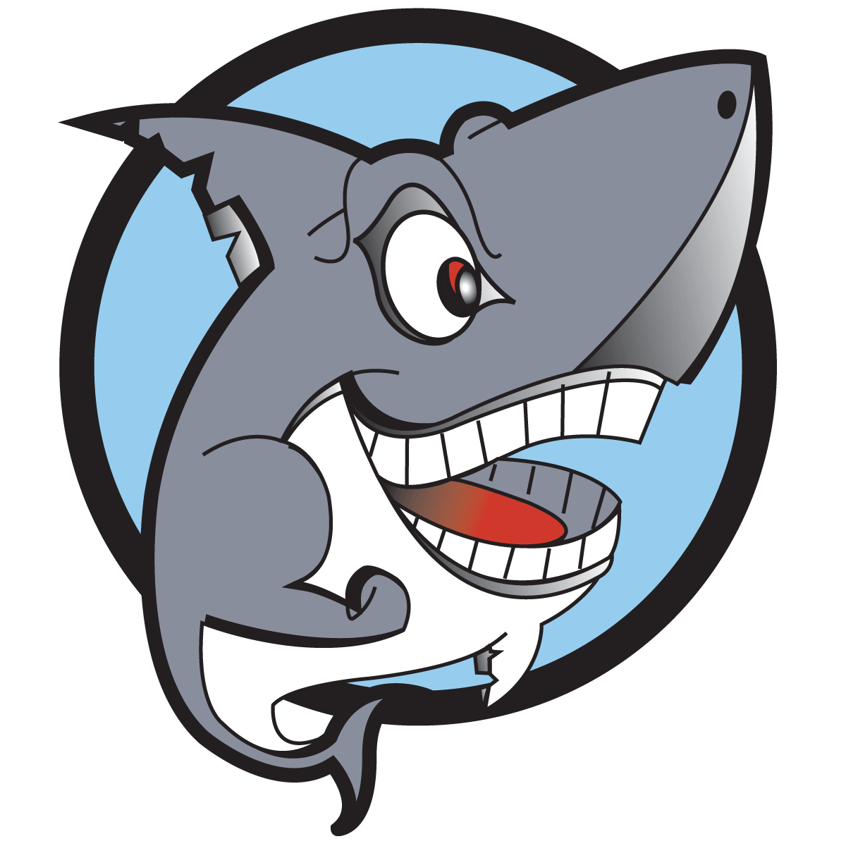 Smiling Shark Clipart   Clipart Panda   Free Clipart Images