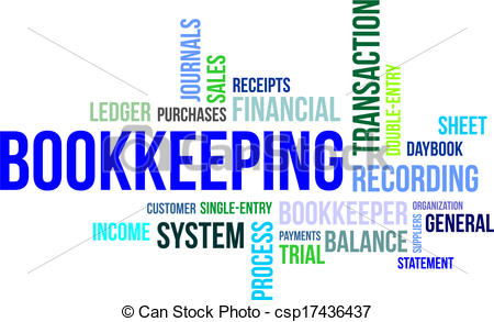 Vectors Of Word Cloud   Bookkeeping   A Word Cloud Of Bookkeeping    