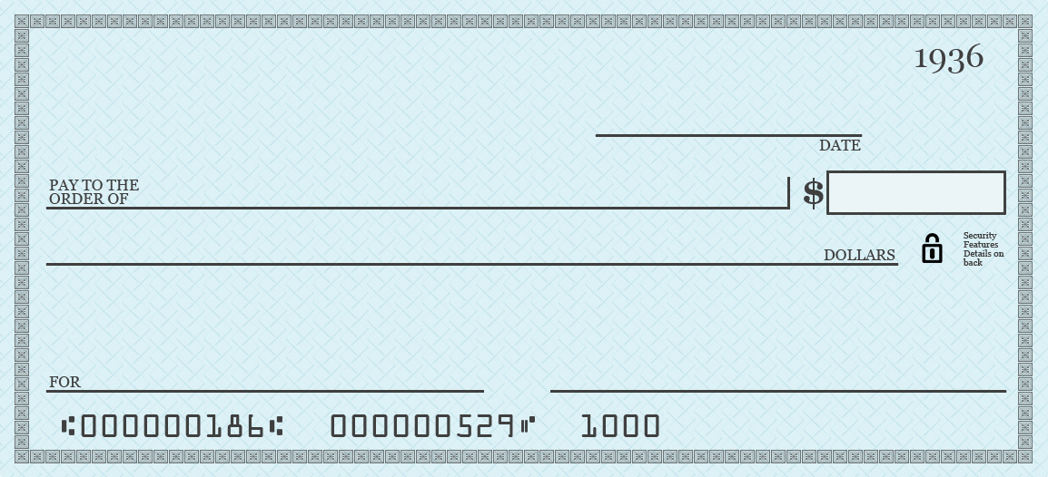 What You Ll Need Blank Check Template Included As A Set Of 3 On A