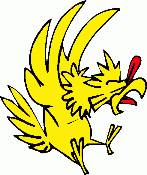 Chicken Squacking Clipart   Chicken Squacking Clip Art