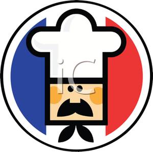 Clipart Image Of A French Chef