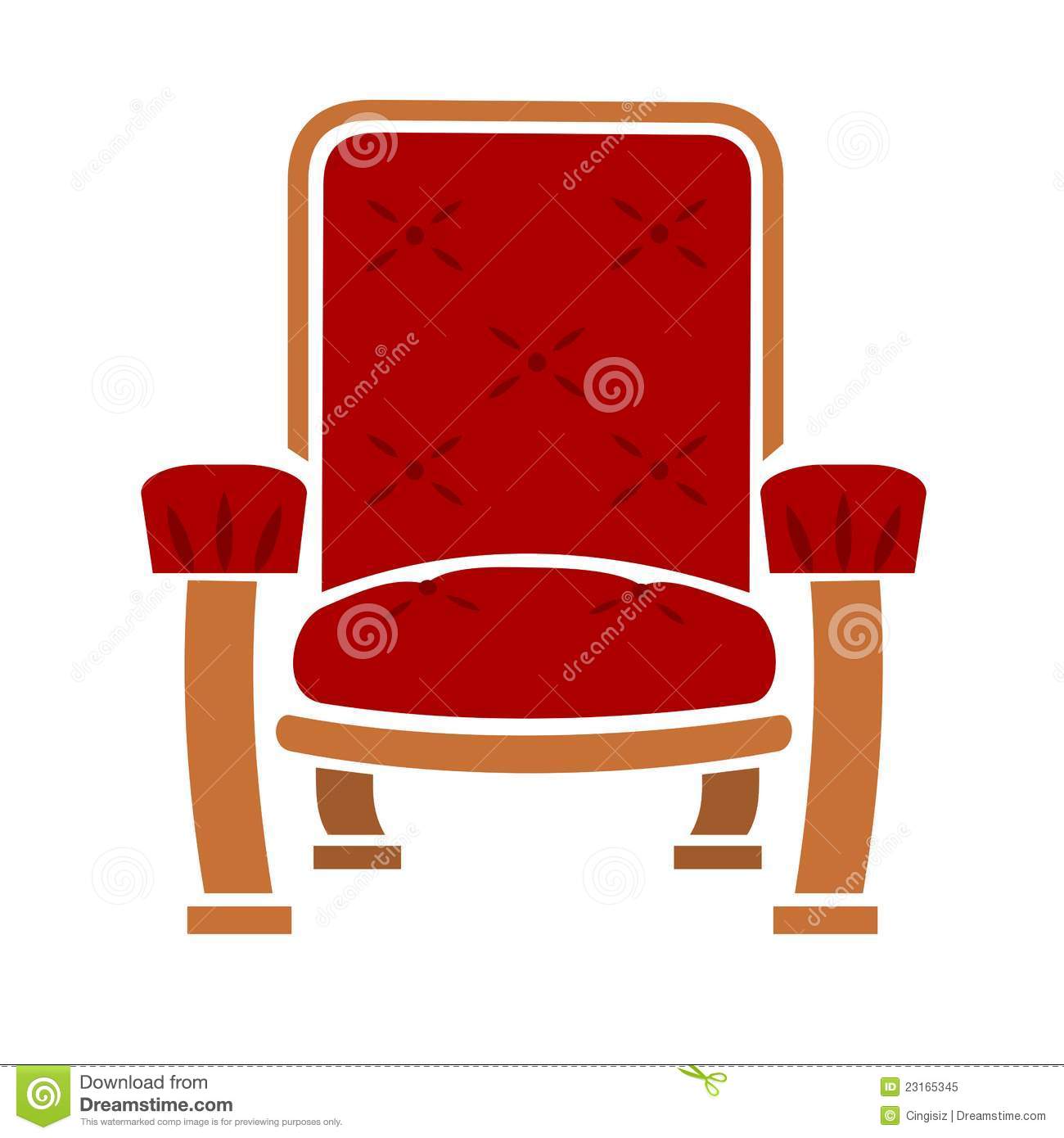 Comfy Chair Royalty Free Stock Photo   Image  23165345