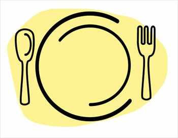 Dinner Plate Clip Art   Clipart Panda   Free Clipart Images