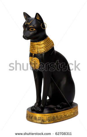 Egyptian Cat Clipart Egyptian Cat Statue Isolated