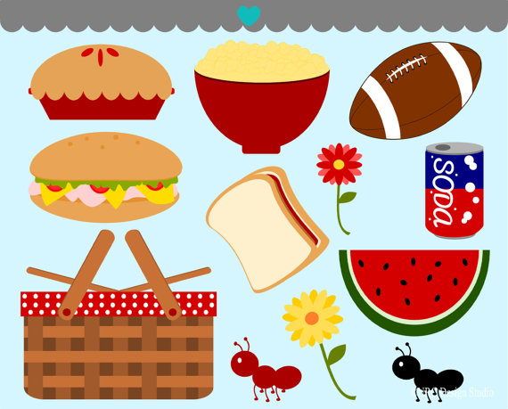Picnic Food Clipart 60  Off Sale Food Clip Art