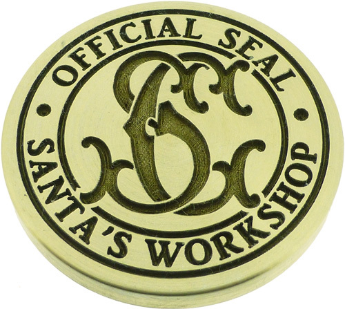 Santa Claus Official Seal Christmas   Official Seal