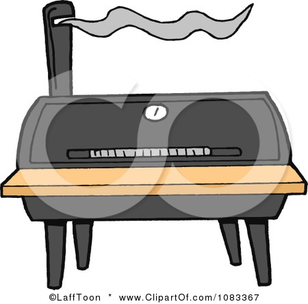     Bbq Grilled Smoke Bbq Grilled Vector Clipart Barrels Gardens