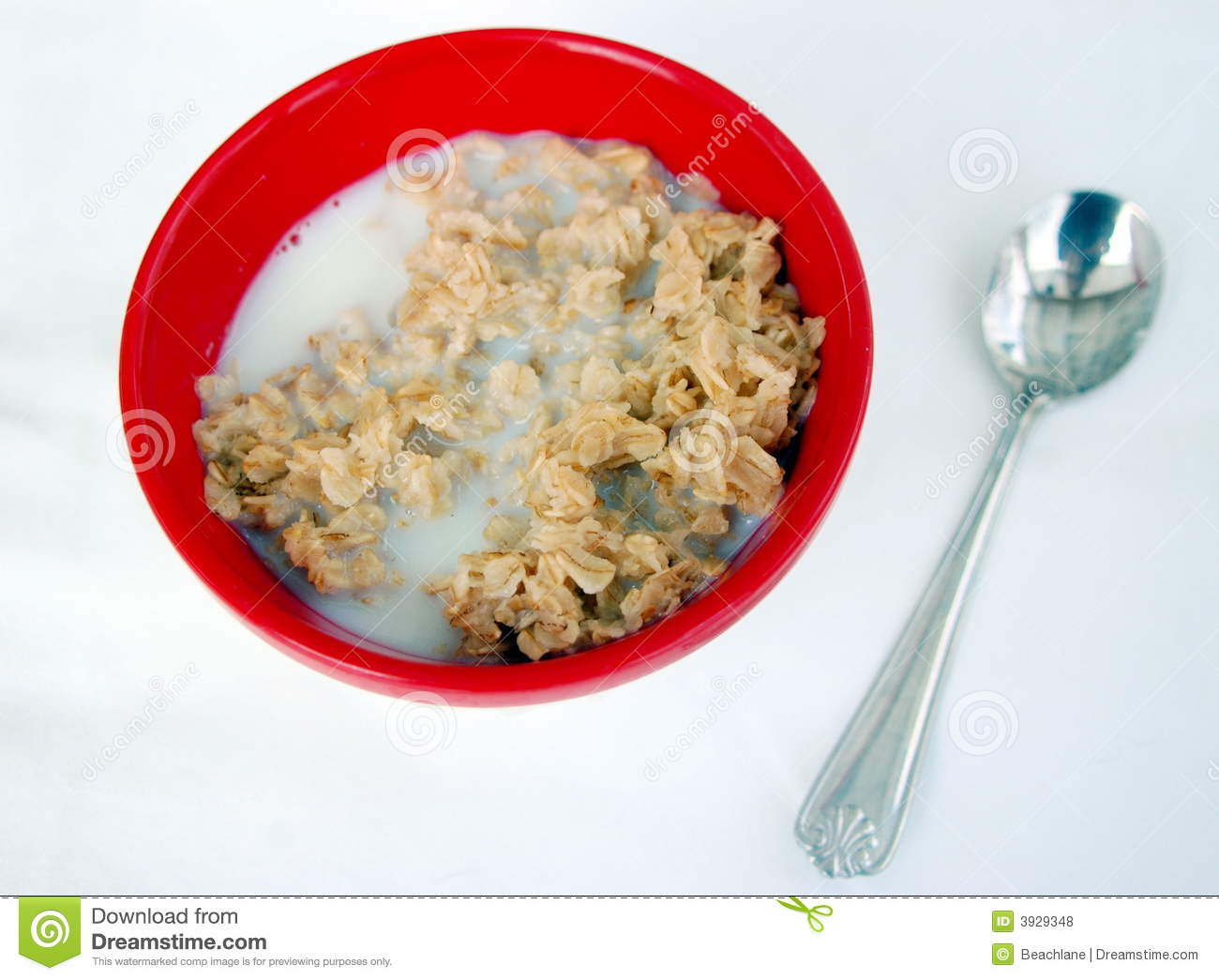 Bowl Of Oatmeal Clipart Spoon And Bowl Of Oatmeal