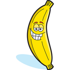 Cartoon Banana Vector Illustration By Clip Art Guy   Toon Vectors Eps