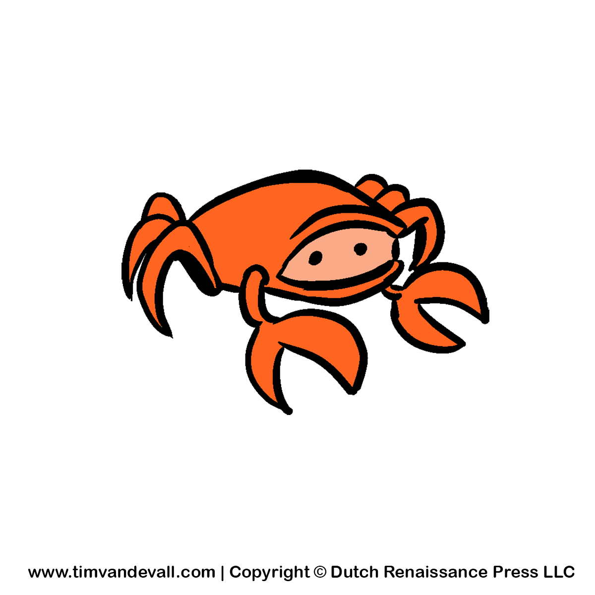 Cartoon Crab Clipart   Free Clipart For Kids