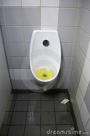 Dirty Toilet At The Airport Royalty Free Stock Photography   Image